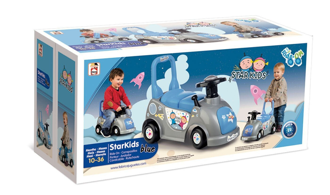 Pealeistutav auto lastele Starkids Chicos, sinine цена и информация | Beebide mänguasjad | hansapost.ee