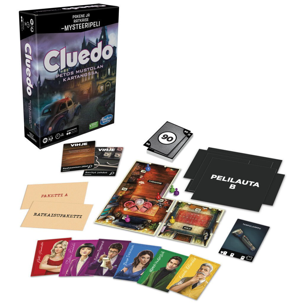 Lauamäng Cluedo Escape soome keeles hind ja info | Lauamängud ja mõistatused perele | hansapost.ee