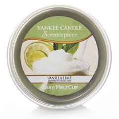 Yankee Candle Vanilla Lime Scenterpiece Easy MeltCup 61 g цена и информация | Свечи, подсвечники | hansapost.ee