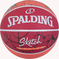 Мяч для дриблинга Spalding Sketch цена и информация | Баскетбольные мячи | hansapost.ee