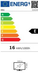 LCD monitor|DELL|E2423HN|23.8"|Panel VA|1920x1080|16:9|60Hz|5 ms|Kallutus|210-BEJO hind ja info | Monitorid | hansapost.ee