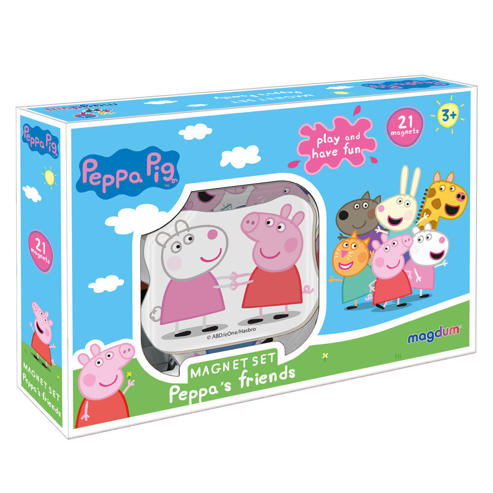 Peppa Pig magnetikomplekt ME 5031-02 цена и информация | Arendavad laste mänguasjad | hansapost.ee