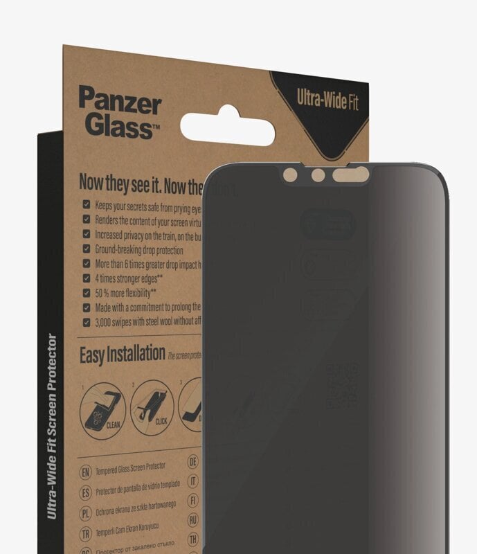 PanzerGlass iPhone 14/13/13 Pro цена и информация | Ekraani kaitseklaasid ja kaitsekiled | hansapost.ee