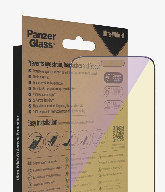 PanzerGlass iPhone 14 Pro Max hind ja info | Ekraani kaitseklaasid ja kaitsekiled | hansapost.ee