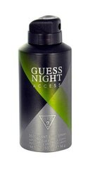 Spray deodorant Guess Night Access meestele, 150 ml hind ja info | Dušigeelid ja deodorandid meestele | hansapost.ee