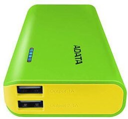 Зарядное устройство Power bank Adata, APT100-10000M-5V-CGRYL, 10000 mAh цена и информация | ADATA Мобильные телефоны, Фото и Видео | hansapost.ee