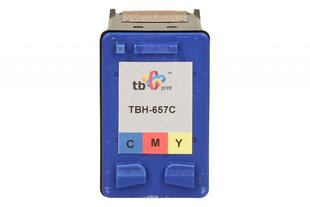 Чернила TB Print TBH-657C HP № 57 - C6657A, переработаные, цветные цена и информация | Картриджи для струйных принтеров | hansapost.ee