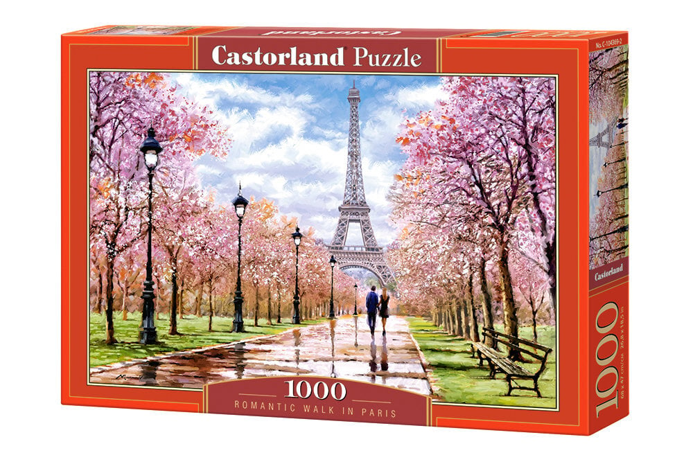 Pusle Castorland Puzzle Romantic Walk In Paris, 1000-osaline цена и информация | Pusled lastele ja täiskasvanutele | hansapost.ee