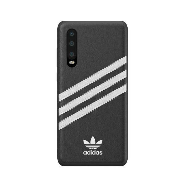 Adidas OR Molded PU FW19 Huawei P30 black and white / black white 35978 hind ja info | Telefonide kaitsekaaned ja -ümbrised | hansapost.ee