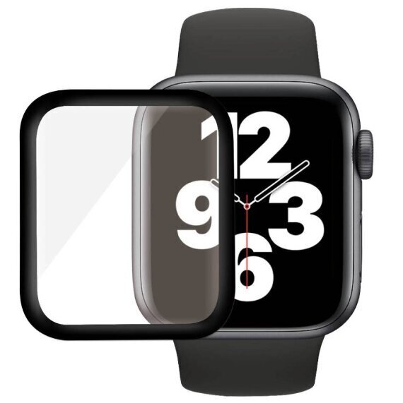 PanzerGlass Apple Watch Series 4/5, Black (40 mm) цена и информация | Nutikellade aksessuaarid ja tarvikud | hansapost.ee