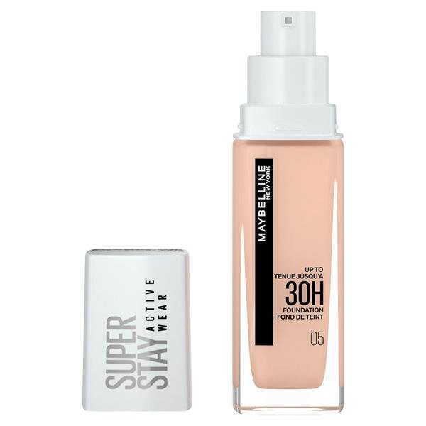 Vedel jumestuskreem Maybelline SuperStay 24H, 5 Light Beige, 30 ml hind ja info | Jumestuskreemid ja puudrid | hansapost.ee