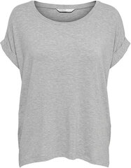 Женская футболка ONLMOSTER 15106662 Светло-Серый Меланж цена и информация | Женские футболки | hansapost.ee