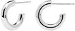 PDPAOLA Minimalistlikud hõbedast kõrvarõngad sõrmused Mini CLOUD Silver AR02-376-U hind ja info | Kõrvarõngad | hansapost.ee