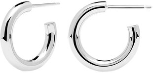 PDPAOLA Minimalistlikud hõbedast kõrvarõngad sõrmused Medium CLOUD Silver AR02-377-U hind ja info | Kõrvarõngad | hansapost.ee