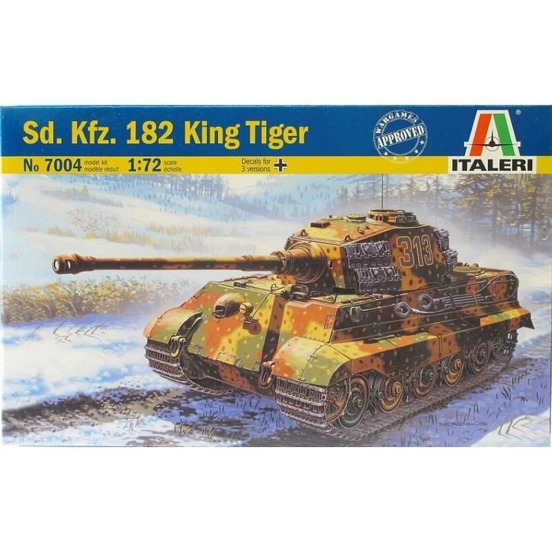 Italeri Kuningas Tiiger hind ja info | Klotsid ja konstruktorid | hansapost.ee