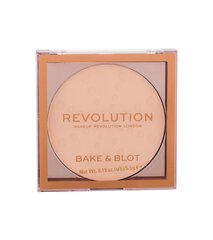 Kompaktpuuder Makeup Revolution London Bake & Blot 5,5 g, Lace hind ja info | Jumestuskreemid ja puudrid | hansapost.ee