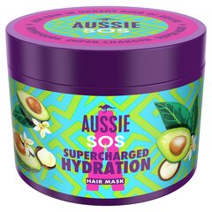 SOS Supercharged Hydration (juuksemask) 450 ml hind ja info | Aussie Juuksehooldus | hansapost.ee