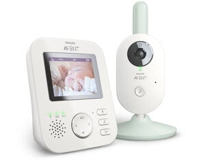 Philips AVENT Baby monitor SCD831/26 video 300 m FHSS White hind ja info | Beebimonitorid | hansapost.ee