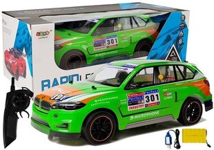 Kaugjuhtimispuldiga sportauto, 2.4G, roheline price and information | Toys for boys | hansapost.ee