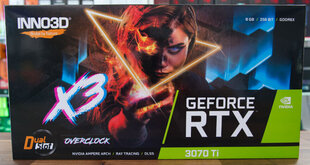 INNO3D GeForce RTX 3070 Ti X3 цена и информация | Видеокарты | hansapost.ee