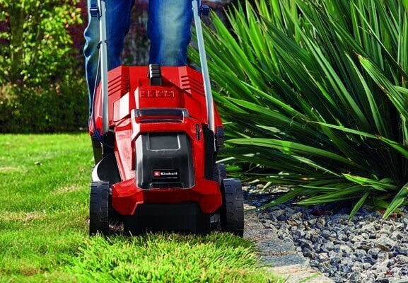 Einhell GE-CM 18/32 Li-Solo Walk behind lawn mower Battery Black, Red hind ja info | Muruniidukid | hansapost.ee