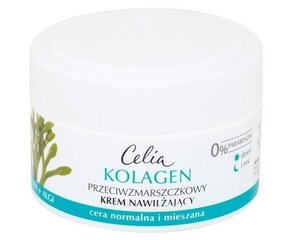 Увлажняющий крем для лица Celia Collagen Algae 50 мл цена и информация | Кремы для лица | hansapost.ee
