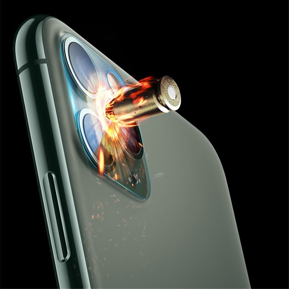 Wozinsky Full Camera Glass super durable 9H glass protector, telefonile iPhone 12, läbipaistev цена и информация | Ekraani kaitseklaasid ja kaitsekiled | hansapost.ee