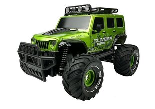 Raadioteel juhitav maastikuauto Jeep, roheline цена и информация | Игрушки для мальчиков | hansapost.ee