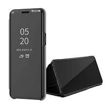 Smart Clear View Case for Samsung S7 Edge G935 black цена и информация | Чехлы для телефонов | hansapost.ee