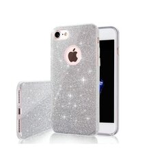 TelforceOne Glitter 3in1, iPhone 7 / iPhone 8, silver hind ja info | Telefonide kaitsekaaned ja -ümbrised | hansapost.ee