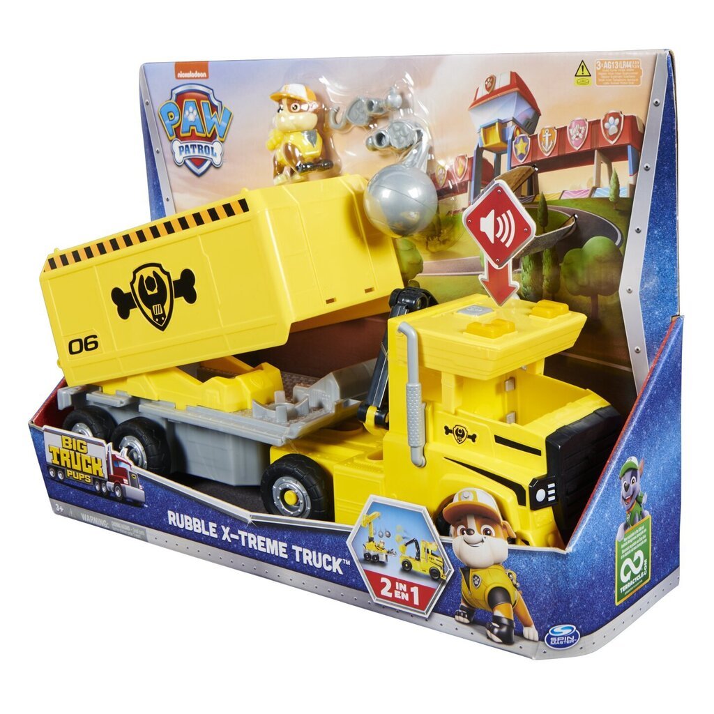 Paw Patrol veoauto Mega Rubble hind ja info | Mänguasjad poistele | hansapost.ee