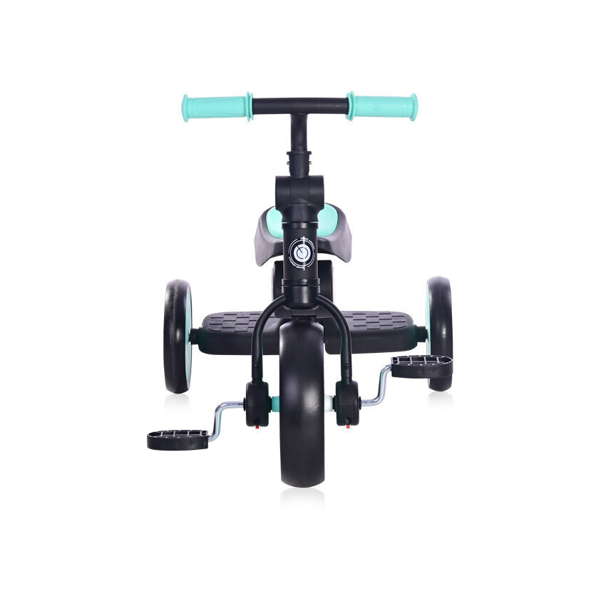 Kolmerattaline jalgratas Lorelli Buzz Foldable, Black&Turquoise hind ja info | Kolmerattalised jalgrattad lastele | hansapost.ee