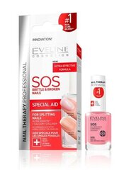 Мультивитаминный кондиционер для ногтей с кальцием и коллагеном Eveline Nail Therapy Professional 12 мл цена и информация | Лаки, укрепители для ногтей | hansapost.ee