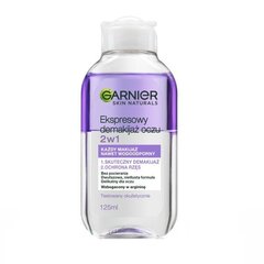 Silmameigieemaldaja Garnier Skin Naturals 2in1, 125ml hind ja info | Näopuhastusvahendid | hansapost.ee