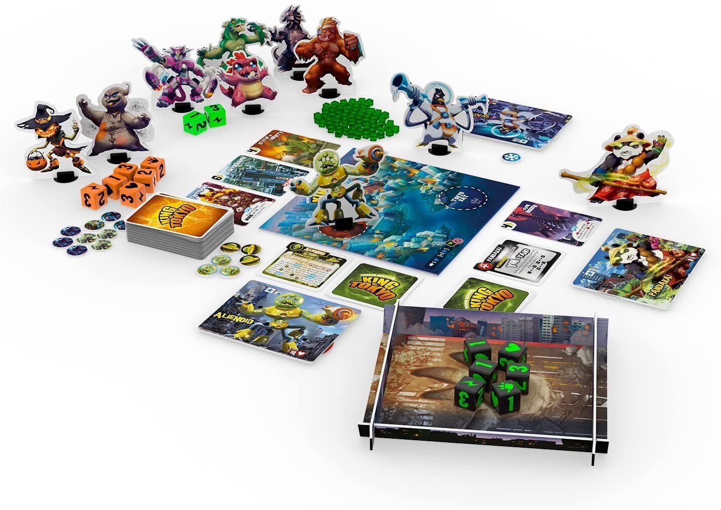 Lauamäng King of Tokyo: Monster Box hind ja info | Lauamängud ja mõistatused perele | hansapost.ee