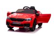 Elektriauto lastele Lean Cars BMW M5, punane hind ja info | Laste elektriautod | hansapost.ee