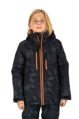 Детская горнолыжная куртка Five Seasons NENDAZ, черный/камуфляжный цвет цена и информация | Зимняя одежда для детей | hansapost.ee