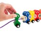Puidust arendav rong Röövik цена и информация | Arendavad laste mänguasjad | hansapost.ee