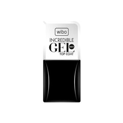 Wibo Лак-покрытие для ногтей INCREDIBLE GEL TOP COAT цена и информация | Лаки для ногтей, укрепители для ногтей | hansapost.ee