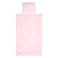 Voodipesukomplekt Cosy Butterflies pink Lorelli hind ja info | Laste voodipesu | hansapost.ee