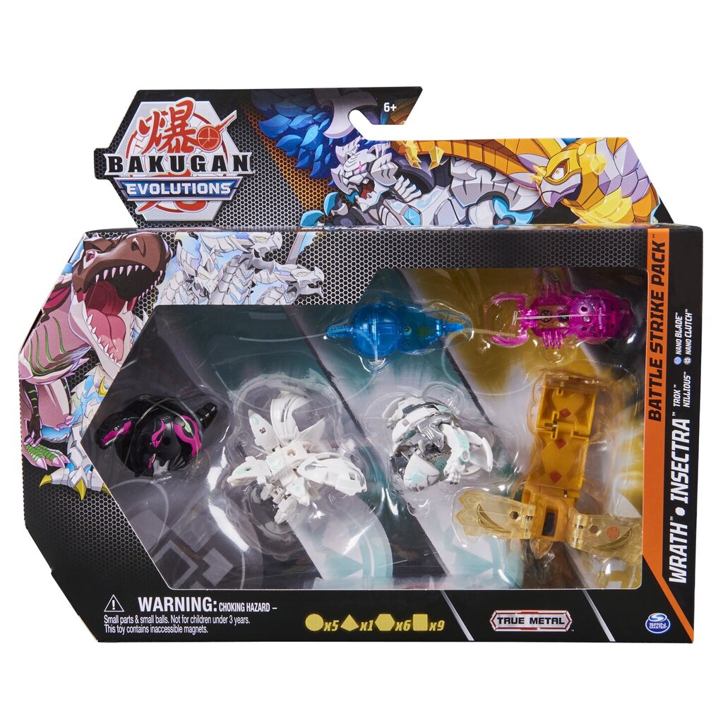 Komplekt Bakugan Battle Strike SpinMaster hind ja info | Mänguasjad poistele | hansapost.ee