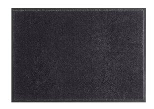 Hanse Home uksematt Soft & Clean Black, 75x150 cm цена и информация | Придверные коврики | hansapost.ee