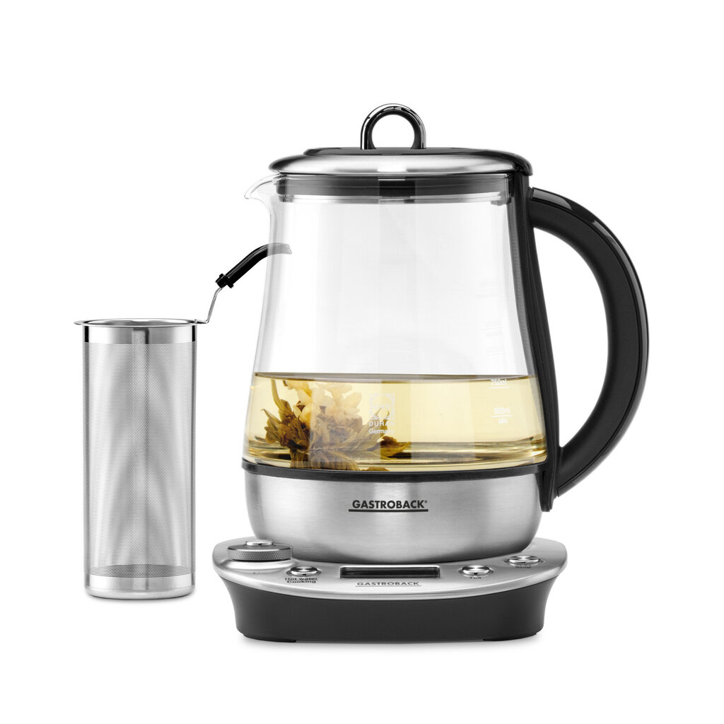 Gastroback Tea maker Design Tea & More Advanced With electronic control, Stainless steel hind ja info | Veekeetjad | hansapost.ee