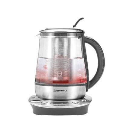 Gastroback Tea maker Design Tea & More Advanced With electronic control, Stainless steel цена и информация | Veekeetjad | hansapost.ee