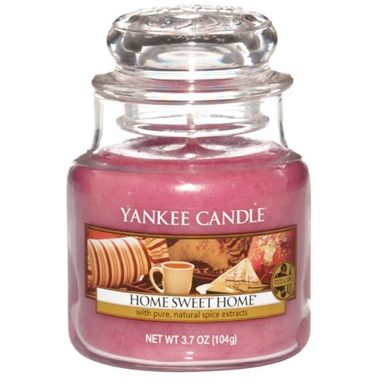 Aromaatne küünal Yankee Candle Home Sweet Home, 104 g цена и информация | Küünlad, küünlajalad | hansapost.ee