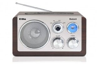 Eltra ELTRA Raadio BAZANT USB tume price and information | Radios and alarm clocks | hansapost.ee