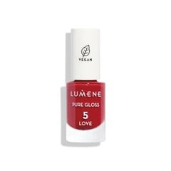 Лак для ногтей Lumene Pure Gloss, Nr. 5 Love, 5 мл цена и информация | Лаки для ногтей, укрепители для ногтей | hansapost.ee