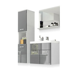 Комплект мебели для ванной комнаты Chelsea, серый цена и информация | Комплекты в ванную | hansapost.ee