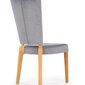 2-tooli komplekt Halmar Rois, pruun/hall цена и информация | Köögitoolid, söögitoolid | hansapost.ee