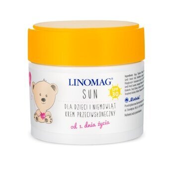 Linomag Sun SPF 30 päikesekaitsetooteid 0+, 50ml цена и информация | Laste ja ema kosmeetika | hansapost.ee